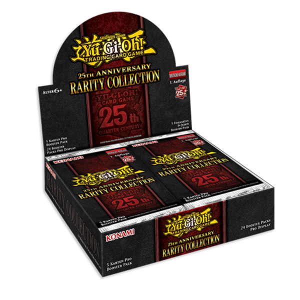 Yu Gi Oh! - 25th Anniversary Rarity Collection Booster Display (24 Packs) - Deutsch