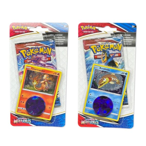 Battle Styles: 1-Pack Blister Charmander/ Arrokuda