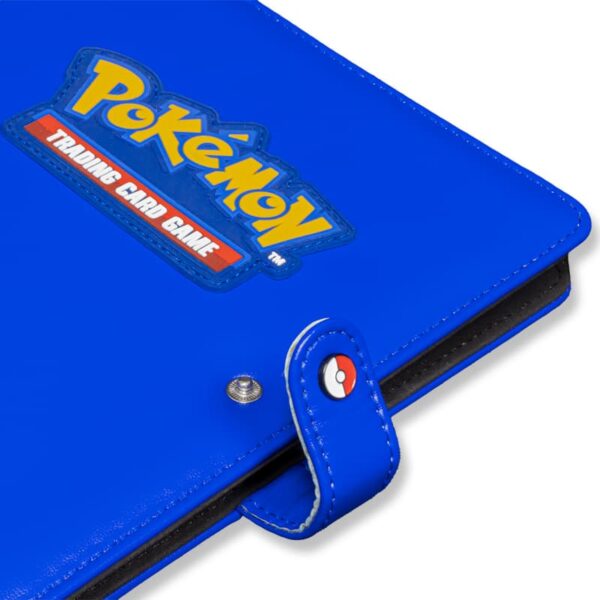 Ultra Pro Pokemon 4 Pocket Premium Snap Binder Blue - Image 3