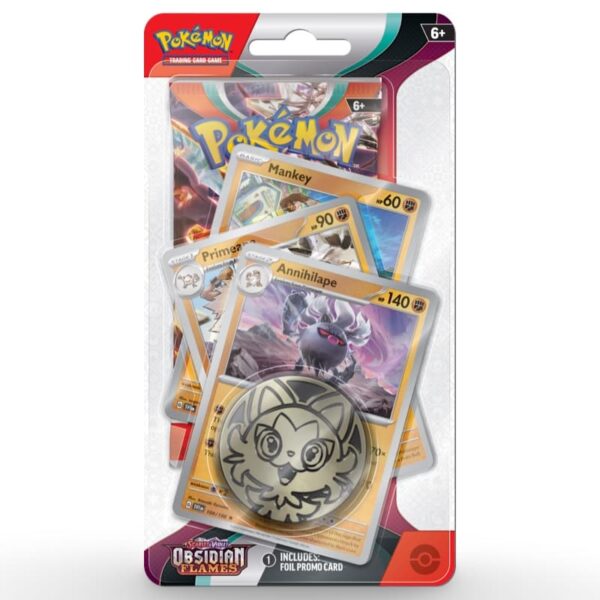 Pokemon Obsidian Flames: 1-Pack Premium Blister - Image 3