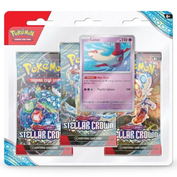 Pokemon Stellar Crown: 3-Pack Blister - Image 2