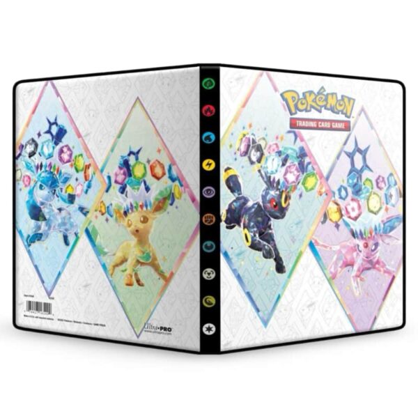 Ultra Pro Pokemon 4-Pocket Binder Prismatic Evolutions