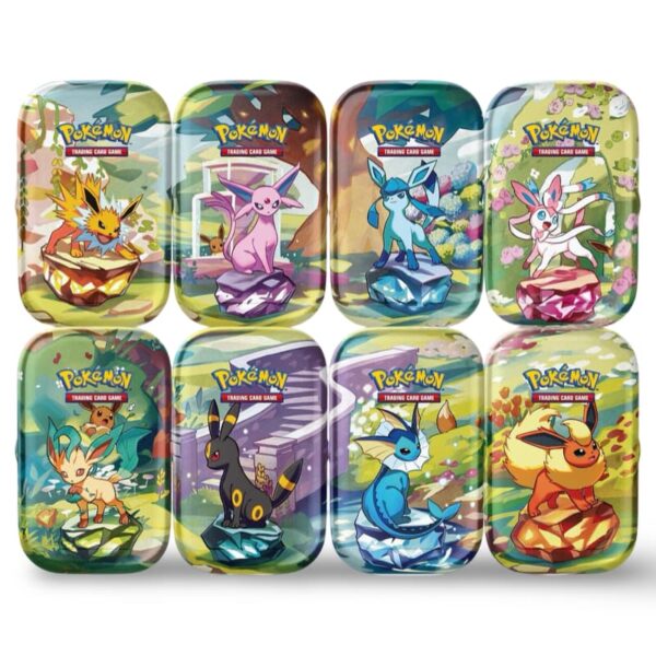 Pokemon Prismatic Evolutions - Mini Tin (Pre-Order) - Image 2