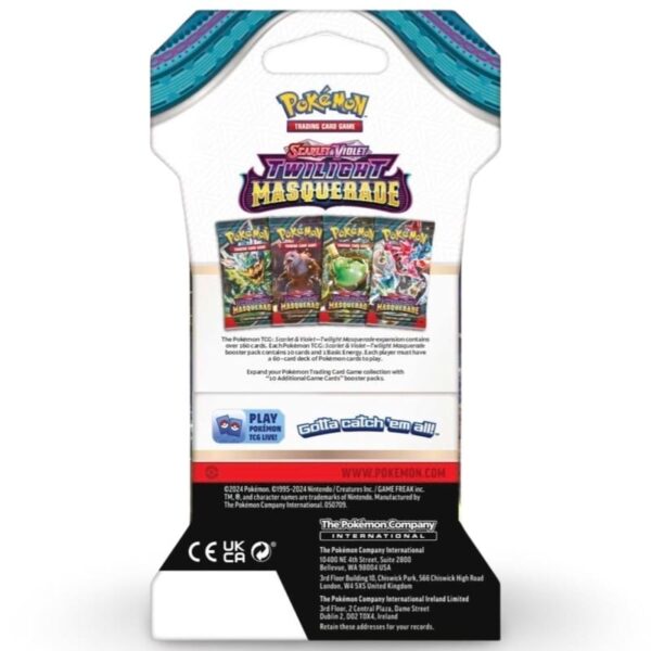 Pokemon Twilight Masquerade - Sleeved Booster - Image 6