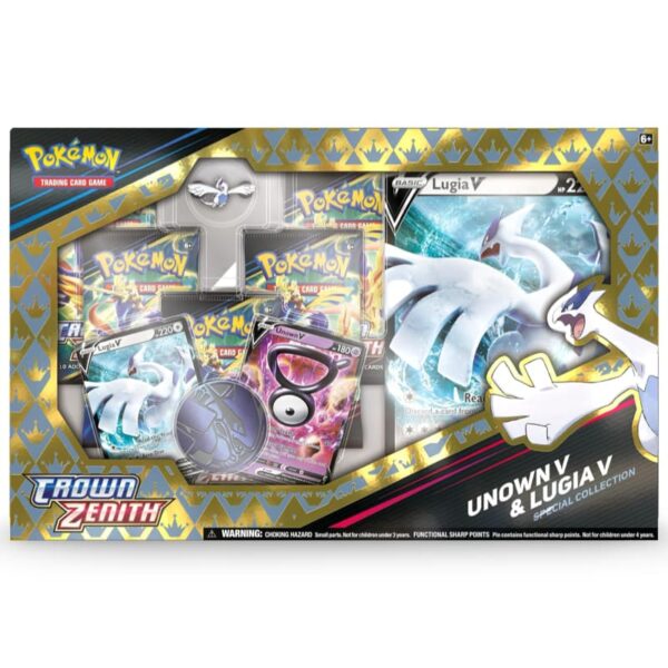 Pokemon Crown Zenith Unknown V & Lugia V Special Collection B-Ware - Image 4