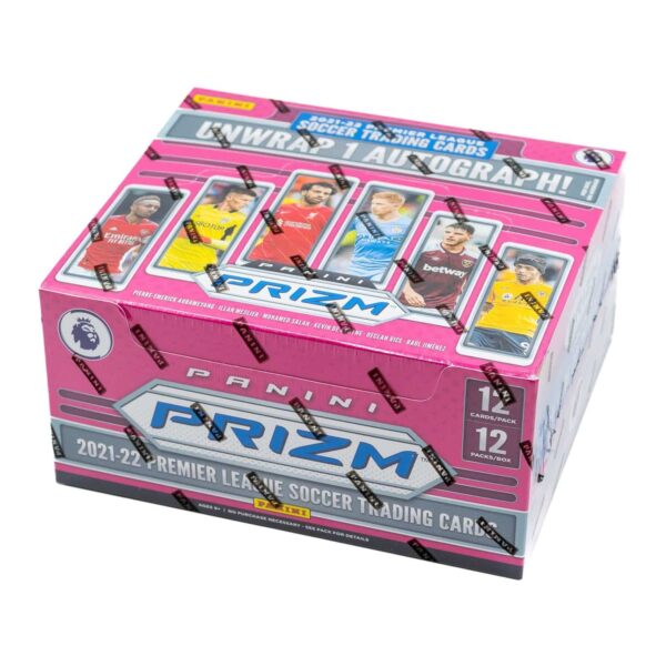 2021/22 Panini Prizm Premier League EPL Soccer (Fußball) Hobby Box