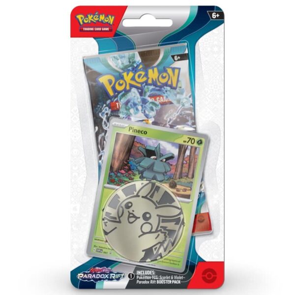 Pokemon Paradox Rift: 1-Pack Blister Pineco/ Sinistea - Image 2