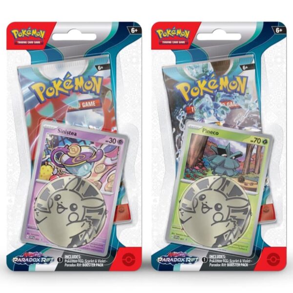 Pokemon Paradox Rift: 1-Pack Blister Pineco/ Sinistea