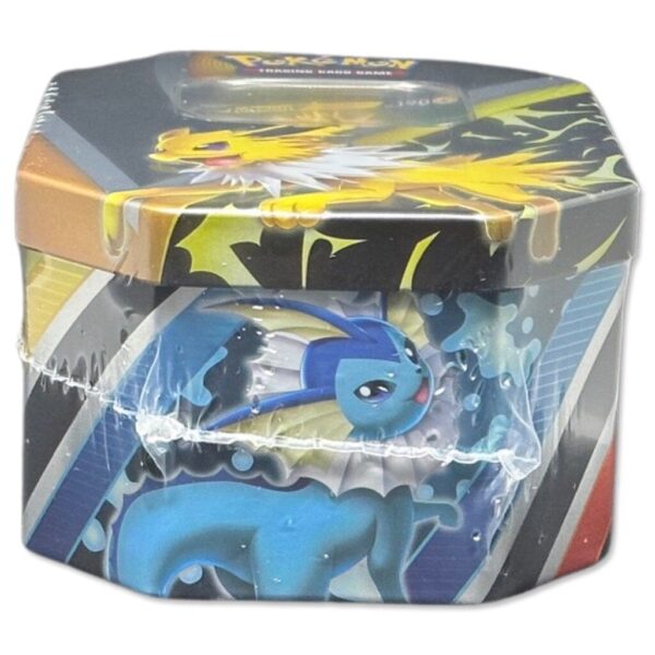 Eevee Evolution Tin: Vaporeon V/ Flareon V/ Jolteon V - Image 4