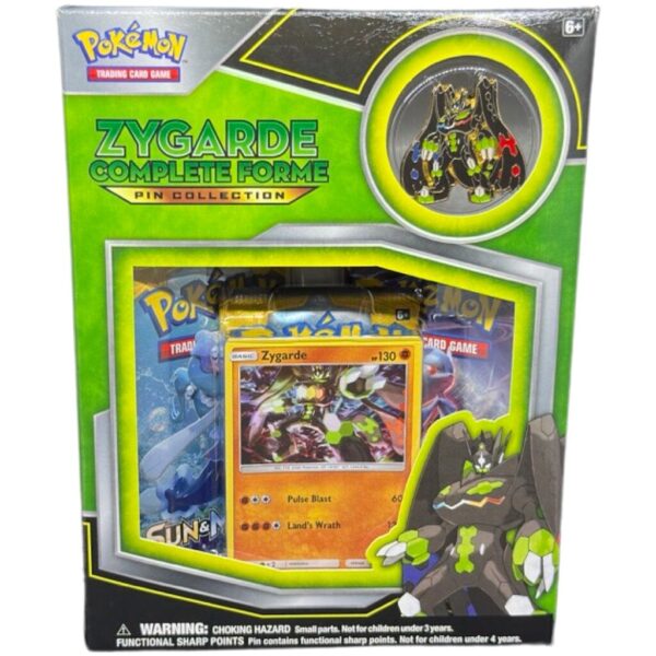 Zygarde Complete Form Pin Collection