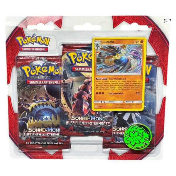 Aufziehen der Sturmröte: 3-Pack Blister Lucario/ Silvarro - Image 3