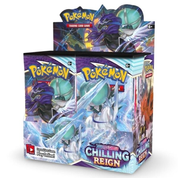 Pokemon Chilling Reign - Booster Display