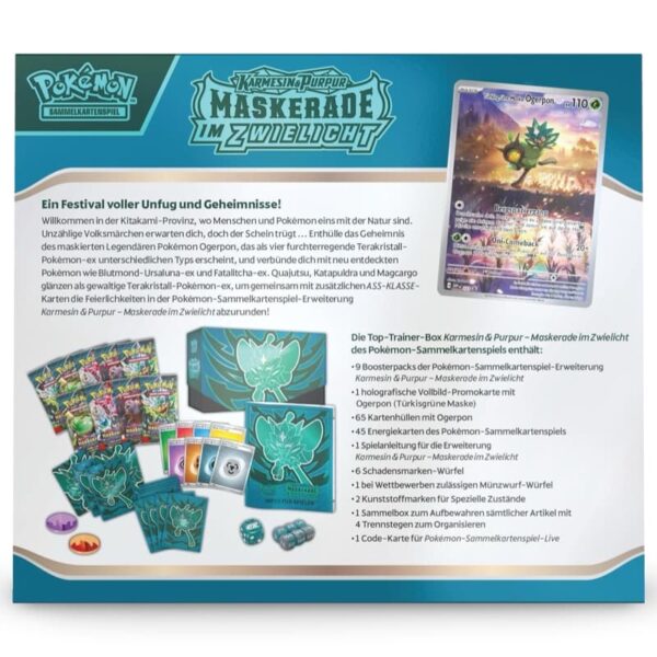 Pokemon Maskerade im Zwielicht - Top Trainer Box - Image 3