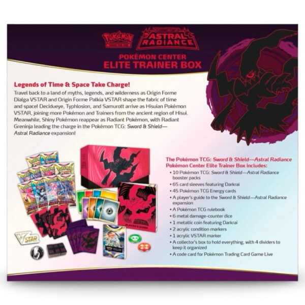 Astral Radiance - Pokemon Center Elite Trainer Box - Image 5