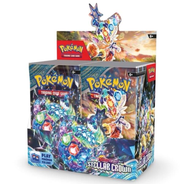 Pokemon Stellar Crown - Booster Display