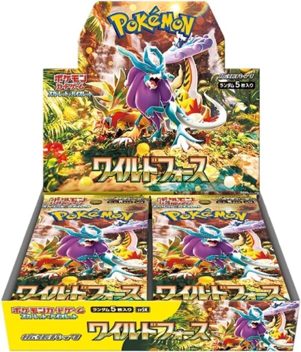 Pokemon Wild Force SV5k - Display - Japanisch