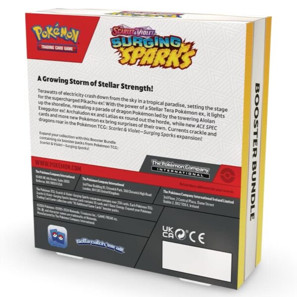 Pokemon Surging Sparks - Booster Bundle (US Version) - Image 3